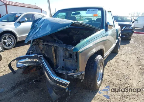 1994 Chevrolet Gmt-400 C1500 z USA, uszkodzony, nr VIN 1GBDC14K9RZ256760